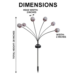 Solar Pathway Spike Lights IP44 Waterproof High-Lumen LED Landscape Garden Decor Outdoor