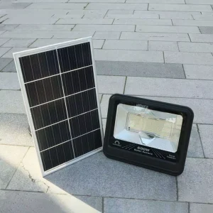 Solar Power LED 100W 200W 300W 400W 600W IP65 Waterproof Adjustable Remote Control Solar Flood Light for Commercial Project