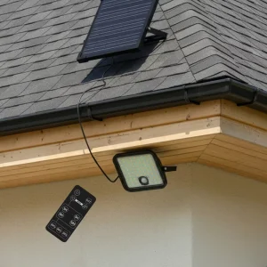 Solar Powered Flood Light IP65 Outdoor Waterproof Fire resistant Superior Efficiency with All Season Durability