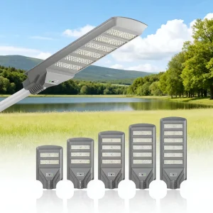 Solar Street Light For Road Garden IP65 Waterproof Integrated LED Solar Street Light 100W 300W All in One Solar Street Lights