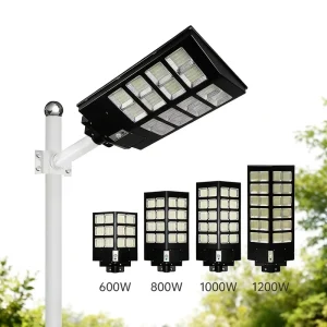 Solar Street Light LED Solar Lights All in One Outdoor Lighting For Road Garden IP65 600W 800W 1000W 1200W Waterproof Integrated