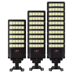 Solar Street Light Lithium Battery Long Life Span LED Light Source Outdoor Integrated Motion Sensor Poly Si IP67 2 Year ABS