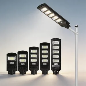 Solar Street Light PI65 Solar Lights LED Lighting All in one Lamp Remote Control For Outdoor Road Garden 50W 100W 150W 200W 250W