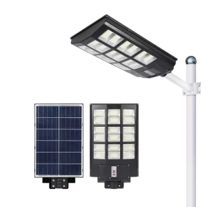 Solar Street Light Project Payment IP65 Waterproof Wide Body Integrated Street Light 800W