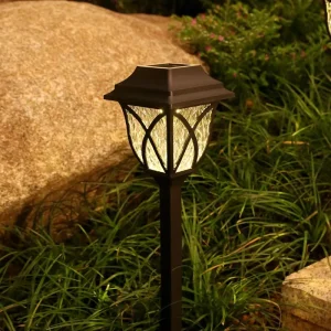 Solar Waterproof Low Voltage Garden Lamp for Outdoor Home Decor Lawn & Floor Use 1.2V