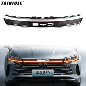 Special LED Front Through Light Modification Front Grille Connection Light Flow Light Running Light for BYD Destroyer 05