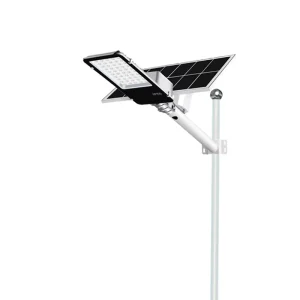 Split Solar & AC Powered Waterproof IP65 Street Light with Remote Control for Road Lighting