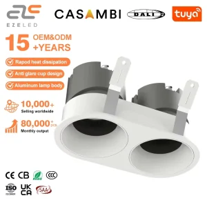 Spot Light Aluminum for Mall Decoration 15° 24° 36° 55° Beam Angle Adjustable LED Ceiling Spot Light with 3 year Warranty
