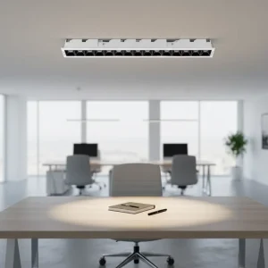 Spotlight Anti-glare Gs Certified Multi-head Cob Led Track 15w 220v Ip54 Neutral White High Cri90 Recessed Surface Mounted