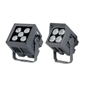 Square 25W 8 Degrees Led Spotlight Wall Washer for Hotel Project Outdoor Narrow Beam Led Projection Light 80W 125W