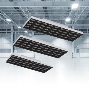 Square 300W Food Grade Highbay Light UFO LED Lamp 200W High Bay Lights