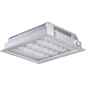 Square Canopy Super Bright Light Recessed Explosion proof 130 Lm/w Gas Station Light 150 Watt