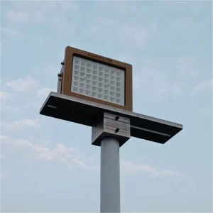 Square Ex-proof CT6 OEM ODM ATEX 200 120 70W LED Flood Light for Stations Workshops Oil Hazardous Areas Outdoor