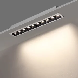 Square LED Grille Ceiling Down Light 3W 6W 9W 15W 20W 30W 110V 220V COB Wall Washer Recessed Downlight Hotel Spot Light