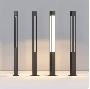 Square Simple LED Courtyard Light Outdoor Waterproof Landscape Light Square Park Community Garden Courtyard Road Light Pole