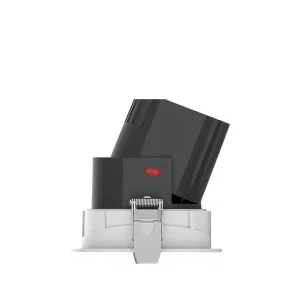 Square Surface-mounted Aluminum 5595 Aperture Wall-washer Spotlights 720 W COB Light Source No Secondary Light halo High