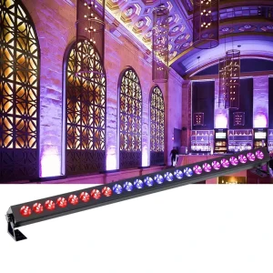 Stage Lights 196W High Power DMX512 RGBW Wall Washer for Party Wedding Bar and Building Facade Landscape Lighting Light
