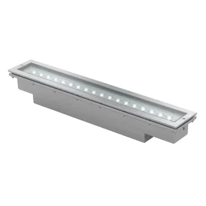 Stainless Steel Linear LED Inground Light IP67 Heavy Duty Architectural Ground Light for Outdoor Landscape Lighting