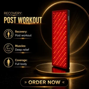 Standing App Controlled Smart Screen Control Digital Display Red Light Therapy Panel Led Infrared NIR Beauty Full Body