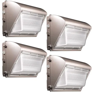 Stock in US Canada EU UL CUL ROHS 5 Years Warranty IP65 IK08 120W 125LM/W Photocell Outdoor 5000K LED Wall Pack Light