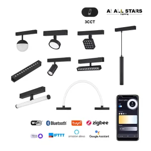 Store Clothing Store Lighting Aluminum Modern Led Track Spotlights Gallery Showroom Magnetic Ultra Thin Track Lights