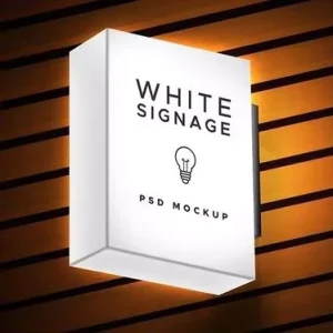 Store Front Sign Illuminated Billboard Advertising Board Personalized Advertising Light Box for Business Cafe Bar