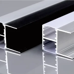 Storefront Aluminum Extrusion Linear Light LED Profile Light with Diffuser Channel Facade Lighting for Commercial Building