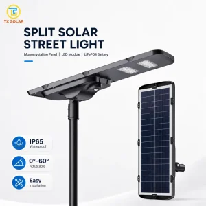 Streetlight Waterproof Outdoor Street Light Outdoor 50W 60W 80W 100W All in One LED Solar Street Lights for Street