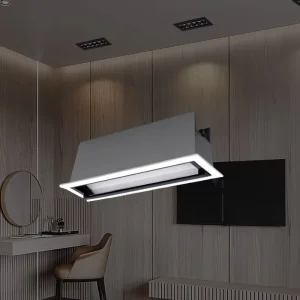 Stylish Anti Glare Linear Recessed Grille Ceiling Light LED Downlight for Retail Business and Office Environments