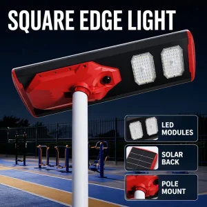 Stylish Designs All in One 3 Years Warranty Ip65 200W Led Solar Street Lights with Pole Garden Lights for Villa