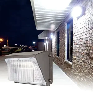 Super Bright 15000LM Waterproof IP65 Exterior Commercial Security Lighting AC100 277V ETL DLC Listed Outdoor LED Wall Pack Light