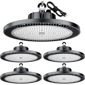 Super Bright 200W for High Bay Light 30000lm 5000K AC 100V-277V IP66 Rated Durable Aluminum Construction Easy Indoor