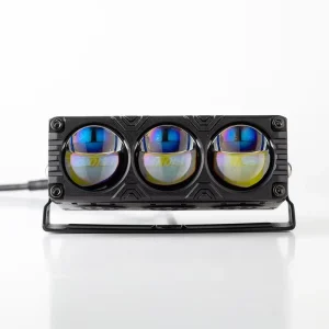 Super Bright 4.8 Inch Blue Lens High Low Beam LED Driving Head Grille Light for Car SUV Offroad Motorcycle ATV UTV BUS 10 80V