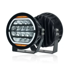 Super Bright 5/7/9 Inch LED Driving Lights 9-32V Car Spotlights with White Amber DRL for Auto Truck Car Light Accessories