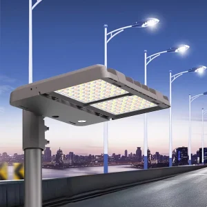 Super Bright 50W 300W Aluminum Alloy 220V IP66 5000K Motion Sensor Modern Commercial LED Street Light