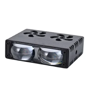 Super Bright 6500 Lumens LED Grill Driving Fog Lights Fan White Yellow DRL RGB 12 50V for Trucks Motorcycles Cars