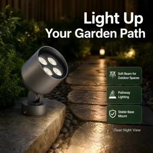 Super Bright Warm White AC 165 265V IP65 Outdoor Aluminum Waterproof LED Flood Light Adjustable Spotlight Landscape 5 Year
