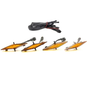 Super Bright Waterproof Car LED Front Grill Grille DRL Lights for 4runner Car Light Fittings Auto Parts