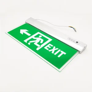 Super Bright White IP30 Protection Wall Mounted LED Emergency Light Safety Exit Sign with 3H Emergency Duration