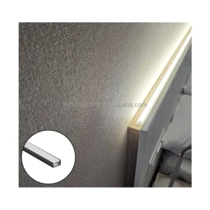 Super Slim Aluminum LED Profile for Kitchen Cabinet Wardrobe and Shelf Lighting