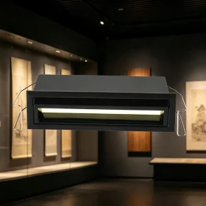 Superior CRI Strong Brightness Embedded LED Linear Wall Washer 10W 20W 30W Watt Output for Exhibit Gallery Showcase Lighting