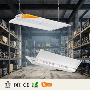 Supermarket Hanging Light 300W Projector Lamp CCT WATT Tunable Indoor Use Highbay Linear Light for Workshop Office Gym Malls