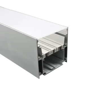 Supermarket Office Surface Hoisting LED Profile Extrusion Channel Pendant Linear Lighting Aluminum Profile Decorations IP20