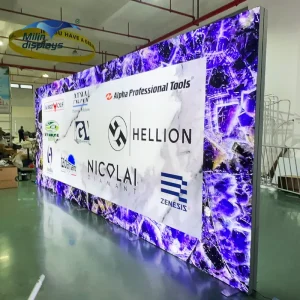 Supermarket Store Shelving Hanging Aluminum SEG Backlit LED Lightbox Exhibition Advertising Light Boxes