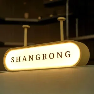 Supplier Indoor and Outdoor Double Sided Three dimensional Lighting Signs LED Advertising Display Signs
