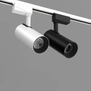 Supplier Led Adjustable Track Light Cob Led Track Lighting Black White Commercial Track Light Spotlights