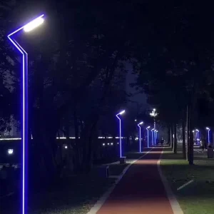 Supplier Led Street High Pole Led Strip Light 30w 60w 90w Landscape LED Post Top Light