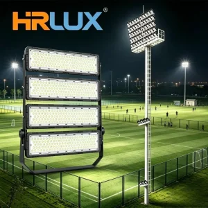 Supplier OEM 1000W IP66 140 Lumen LED Stadium Light Metal Halide Retrofit Lamp 30m High Mast Sports Stadium Lighting