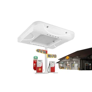 Support Customized 100W 150W 200W 240W 300W 140lm/W LED Canopy Light for Gas Station