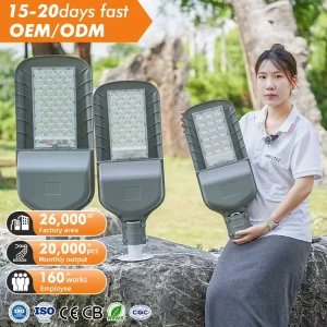 Support L C Pay AORUITAI New Design Outdoor Commercial Wall Mounted Aluminum Ip65 Waterproof 90w Led Streetlight